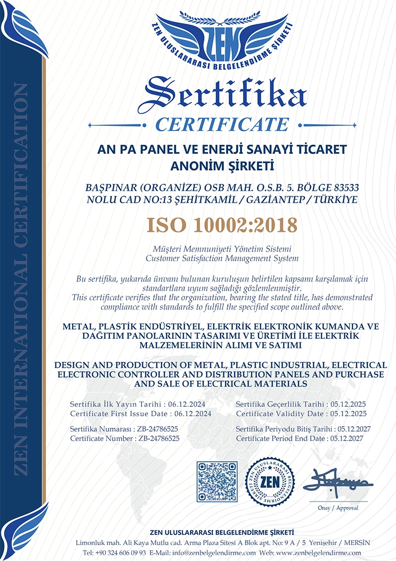 Sertifikalarımız 4