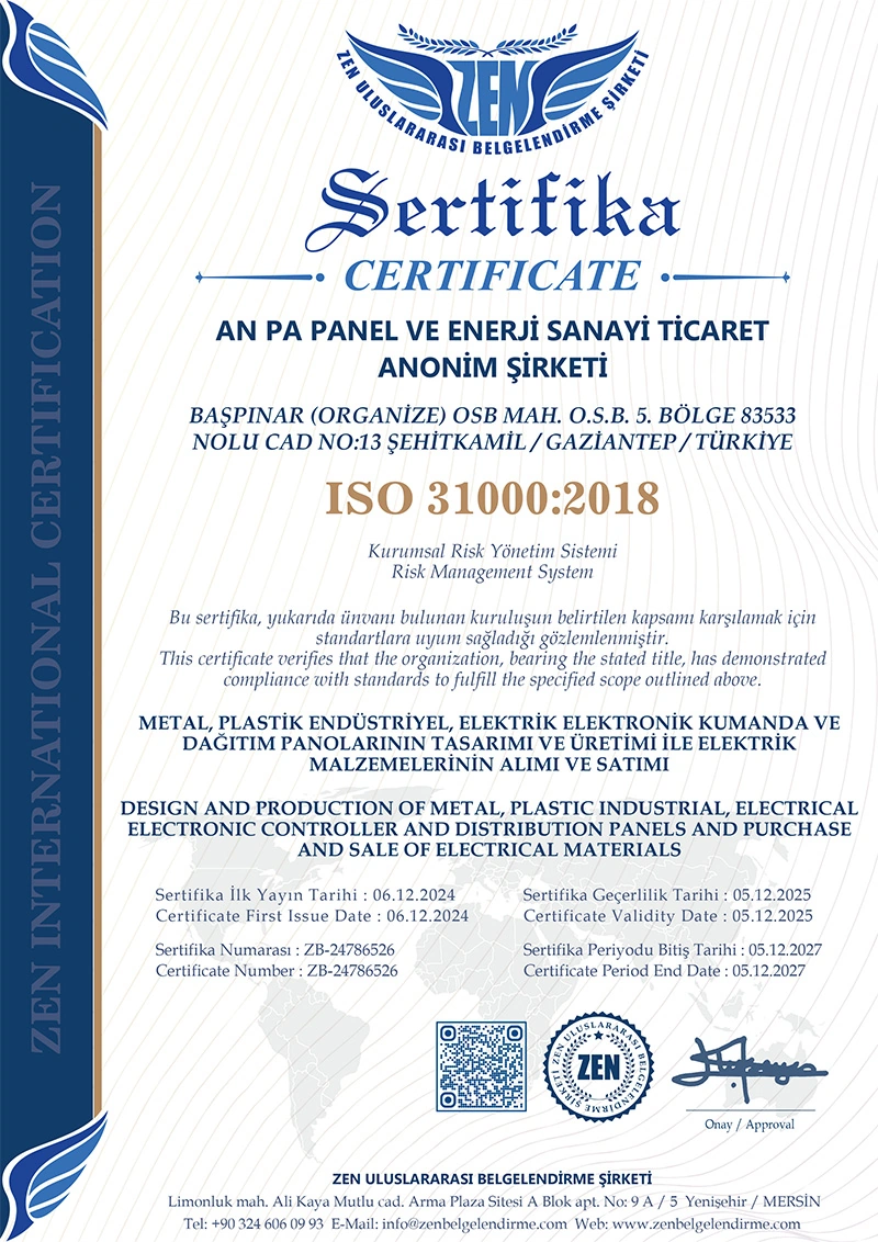 Sertifikalarımız 7